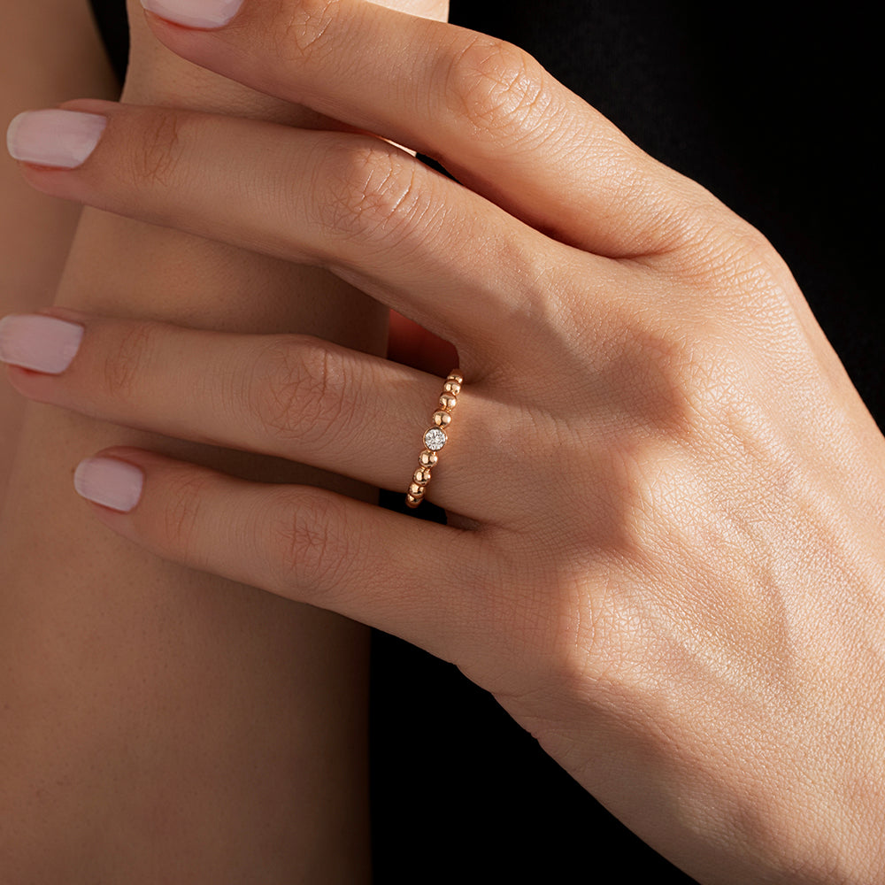 0.10 Karat Yuvarlak Kesim Minimal Pırlanta Yüzük-RNF1374 | Pırlanta Yüzük | Ronaff Pırlanta | Tektaş Yüzük, Pırlanta Yüzük, Kolye, Küpe