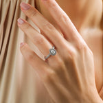 0.40 Karat Damla Kesim & 0.20 Karat Çevre Pırlanta GIA/HRD Sertifikalı Tektaş Yüzük-RNF1365 | Pırlanta Yüzük | Ronaff Pırlanta | Tektaş Yüzük, Pırlanta Yüzük, Kolye, Küpe