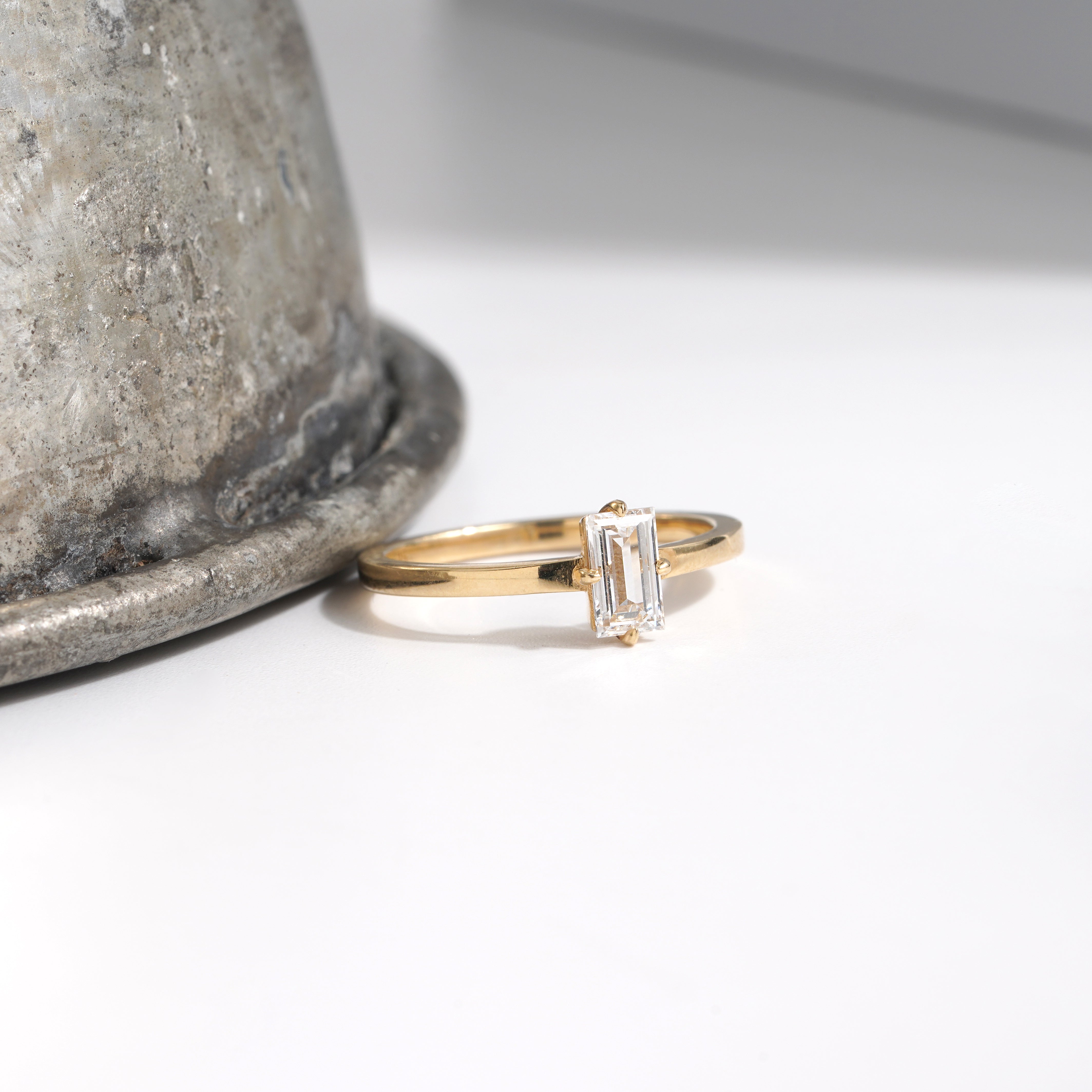 Baget Kesim GIA/HRD Sertifikalı Tektaş Pırlanta Yüzük - RNF0438 | Tektaş Pırlanta | Ronaff Pırlanta | Tektaş Yüzük, Pırlanta Yüzük, Kolye, Küpe