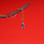 Oval Tanzanit Pırlanta Kolye | Renkli Taşlı Kolyeler | Ronaff Pırlanta | Tektaş Yüzük, Pırlanta Yüzük, Kolye, Küpe