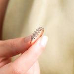 0.12 Karat Yarımtur Pırlantalı Vintage Yüzük-RNF1424 | Pırlanta Yüzük | Ronaff Pırlanta | Tektaş Yüzük, Pırlanta Yüzük, Kolye, Küpe