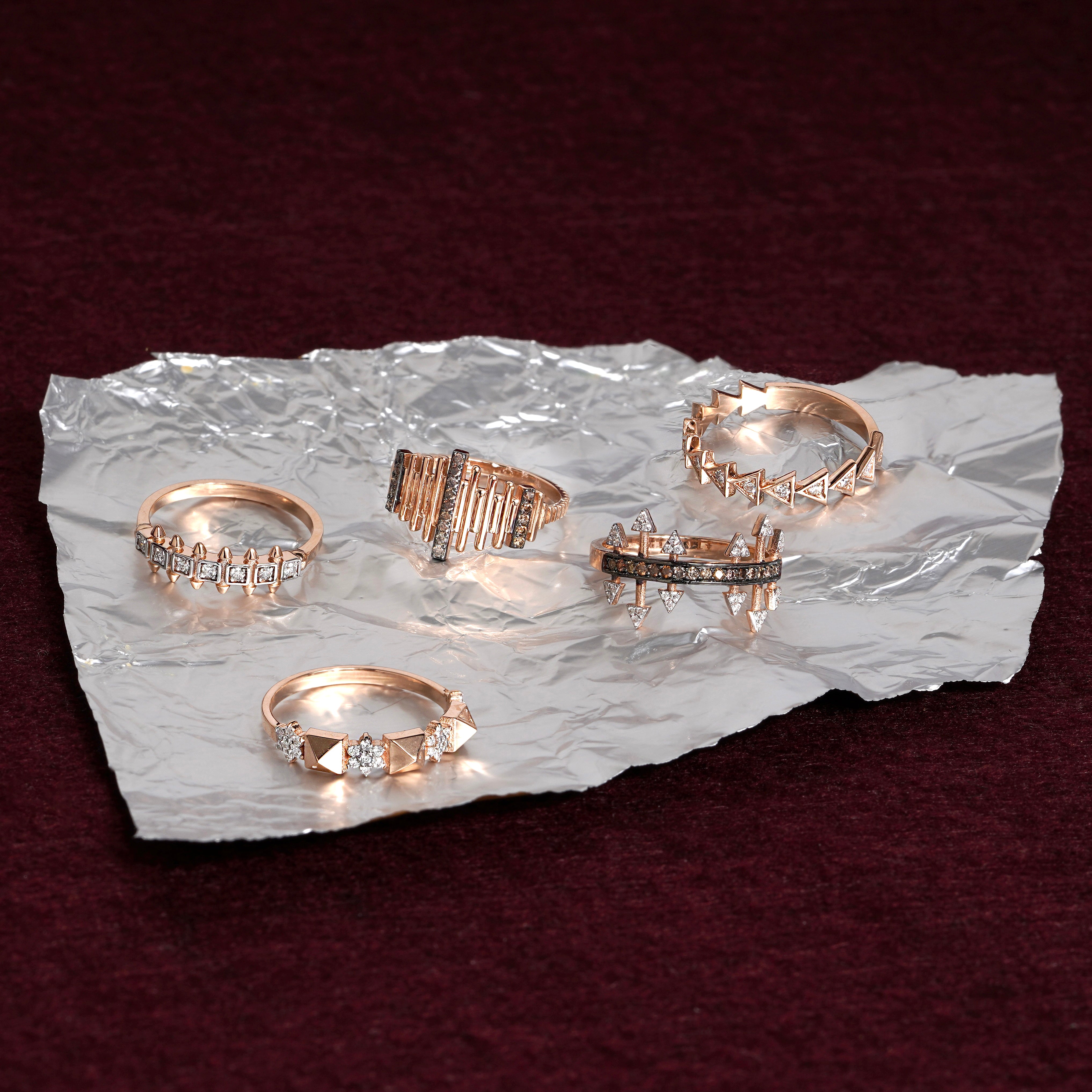 0.12 Karat Yarımtur Pırlantalı Vintage Yüzük-RNF1424 | Pırlanta Yüzük | Ronaff Pırlanta | Tektaş Yüzük, Pırlanta Yüzük, Kolye, Küpe