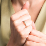 0.19 Karat Yarımtur Pırlantalı Vintage Yüzük-RNF1426 | Pırlanta Yüzük | Ronaff Pırlanta | Tektaş Yüzük, Pırlanta Yüzük, Kolye, Küpe