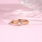 0.25 Karat Yuvarlak Kesim Tektaş Yüzük | Tektaş Yüzükler | Ronaff Pırlanta | Tektaş Yüzük, Pırlanta Yüzük, Kolye, Küpe