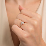 0.40 Karat Oval & 0.08 Karat Yuvarlak Kesim GIA/HRD Sertifikalı Tektaş Yüzük-RNF1422 | Pırlanta Yüzük | Ronaff Pırlanta | Tektaş Yüzük, Pırlanta Yüzük, Kolye, Küpe