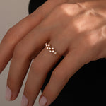 0.16 Karat Yuvarlak Kesim Minimal Pırlanta Yüzük-RNF1375 | Tasarım Yüzük | Ronaff Pırlanta | Tektaş Yüzük, Pırlanta Yüzük, Kolye, Küpe