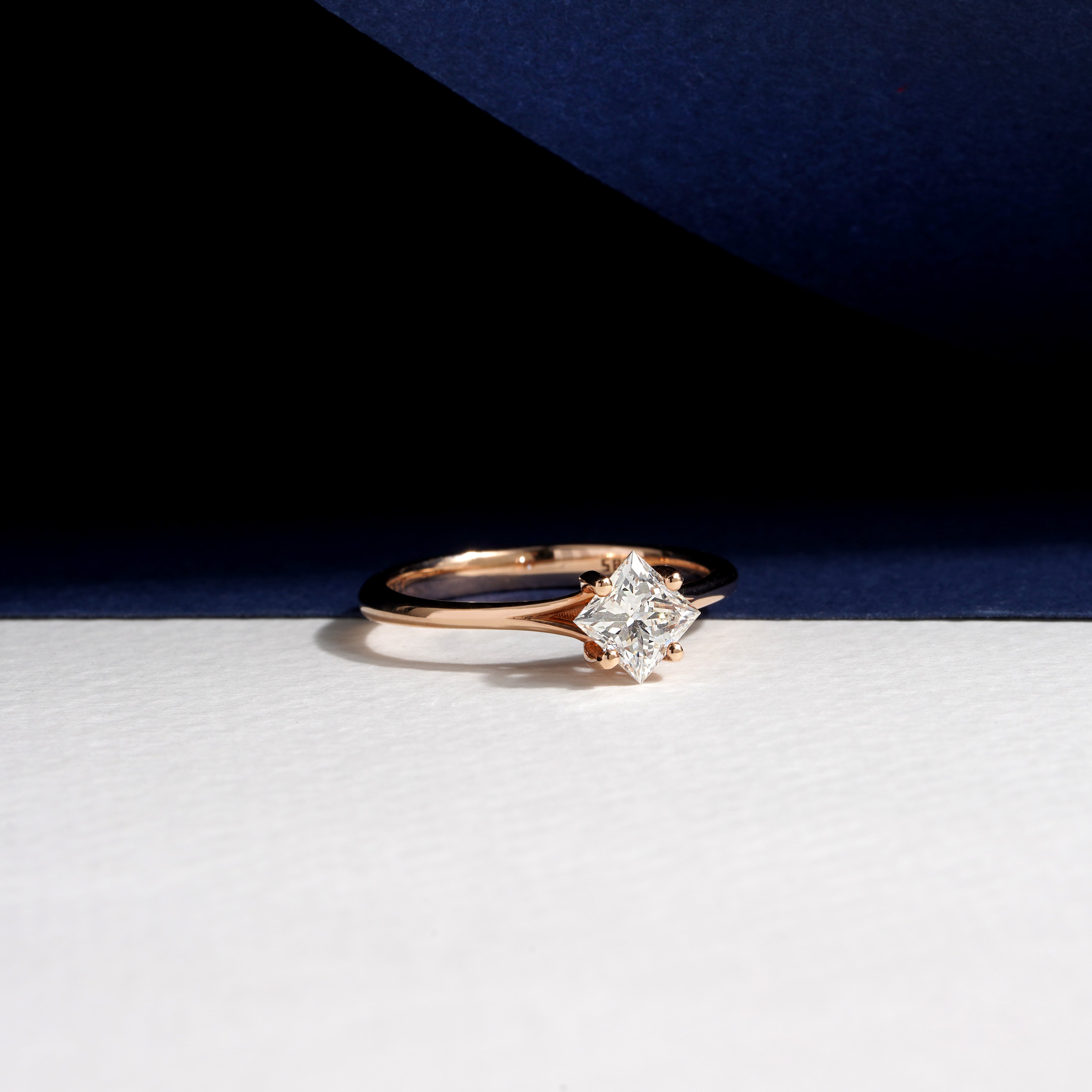 0.70 Karat Prenses Kesim GIA/HRD Sertifikalı Tektaş Pırlanta Yüzük - RNF1092 | Yüzükler | Ronaff Pırlanta | Tektaş Yüzük, Pırlanta Yüzük, Kolye, Küpe