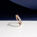 0.75 Karat Prenses & 0.10 Karat Yuvarlak Kesim Beştaş Yüzük-RNF1370 | Beştaş Pırlanta | Ronaff Pırlanta | Tektaş Yüzük, Pırlanta Yüzük, Kolye, Küpe