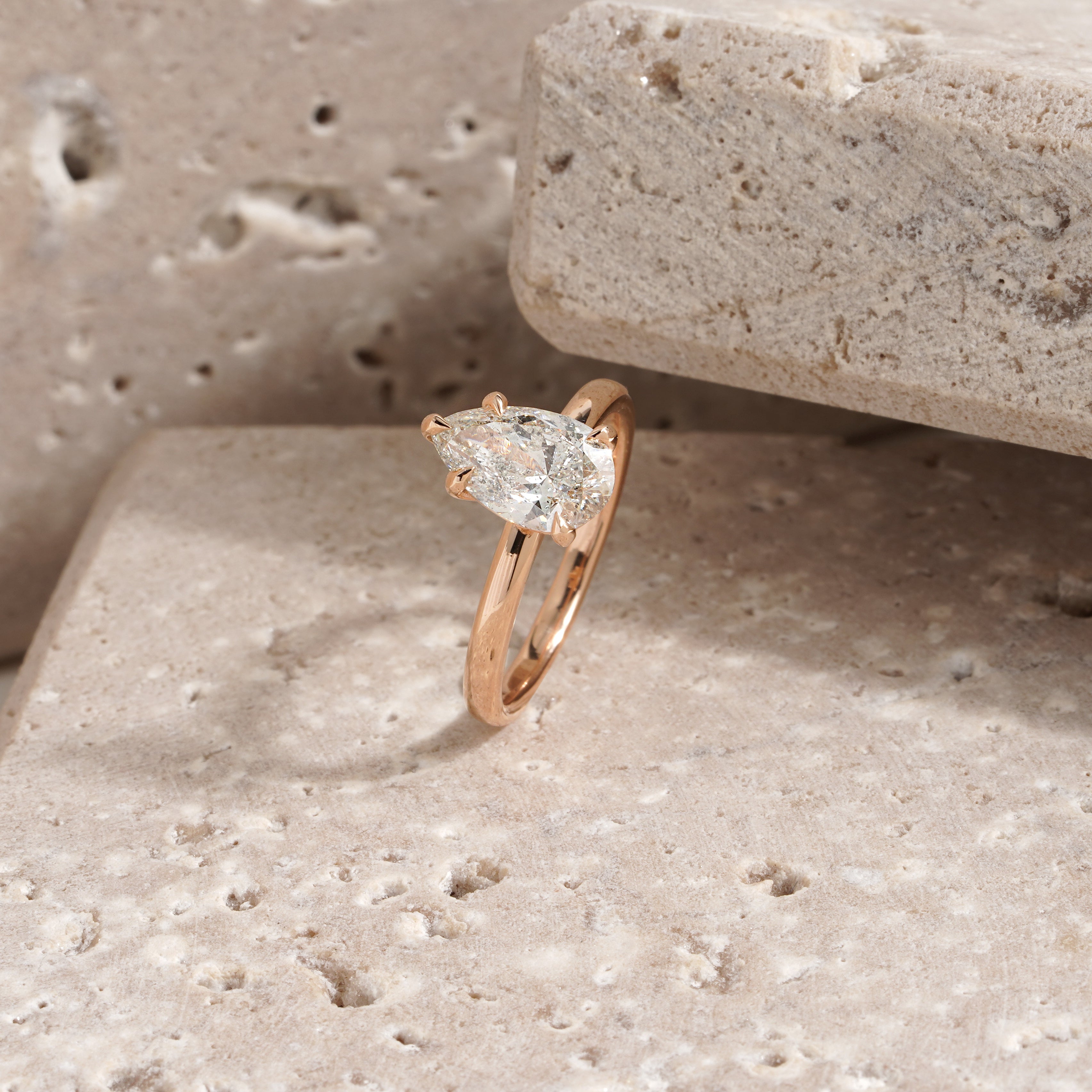 1.53 Karat Damla Kesim Uluslararası Sertifikalı Tektaş Yüzük RNF1436 | Tektaş Pırlanta | Ronaff Pırlanta | Tektaş Yüzük, Pırlanta Yüzük, Kolye, Küpe