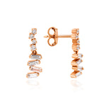 0.48 Karat Baget Pırlantalı Özel Tasarım Küpe - RNF0680 | Pırlanta Küpe | Ronaff Pırlanta | Tektaş Yüzük, Pırlanta Yüzük, Kolye, Küpe