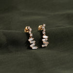 0.48 Karat Baget Pırlantalı Özel Tasarım Küpe - RNF0680 | Pırlanta Küpe | Ronaff Pırlanta | Tektaş Yüzük, Pırlanta Yüzük, Kolye, Küpe