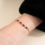 3.10 Karat Yakut & 0.15 Yuvarlak Pırlanta Kızıl Zerafet Bileklik - RNF1394 | Pırlanta Bileklik | Ronaff Pırlanta | Tektaş Yüzük, Pırlanta Yüzük, Kolye, Küpe