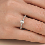 Oval Pırlanta HRD Sertifikalı Yüzük | Tektaş Yüzükler | Ronaff Pırlanta | Tektaş Yüzük, Pırlanta Yüzük, Kolye, Küpe