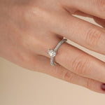 Oval Pırlanta HRD Sertifikalı Yüzük | Tektaş Yüzükler | Ronaff Pırlanta | Tektaş Yüzük, Pırlanta Yüzük, Kolye, Küpe