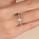 Oval Pırlanta HRD Sertifikalı Yüzük | Tektaş Yüzükler | Ronaff Pırlanta | Tektaş Yüzük, Pırlanta Yüzük, Kolye, Küpe