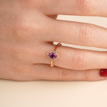 0.90 Karat Yakut Pırlantalı Yüzük | Renkli Pırlantalı Yüzükler | Ronaff Pırlanta | Tektaş Yüzük, Pırlanta Yüzük, Kolye, Küpe