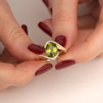 2.50 Karat Peridot & Pırlantalı Yüzük | Pırlanta Yüzük | Ronaff Pırlanta | Tektaş Yüzük, Pırlanta Yüzük, Kolye, Küpe