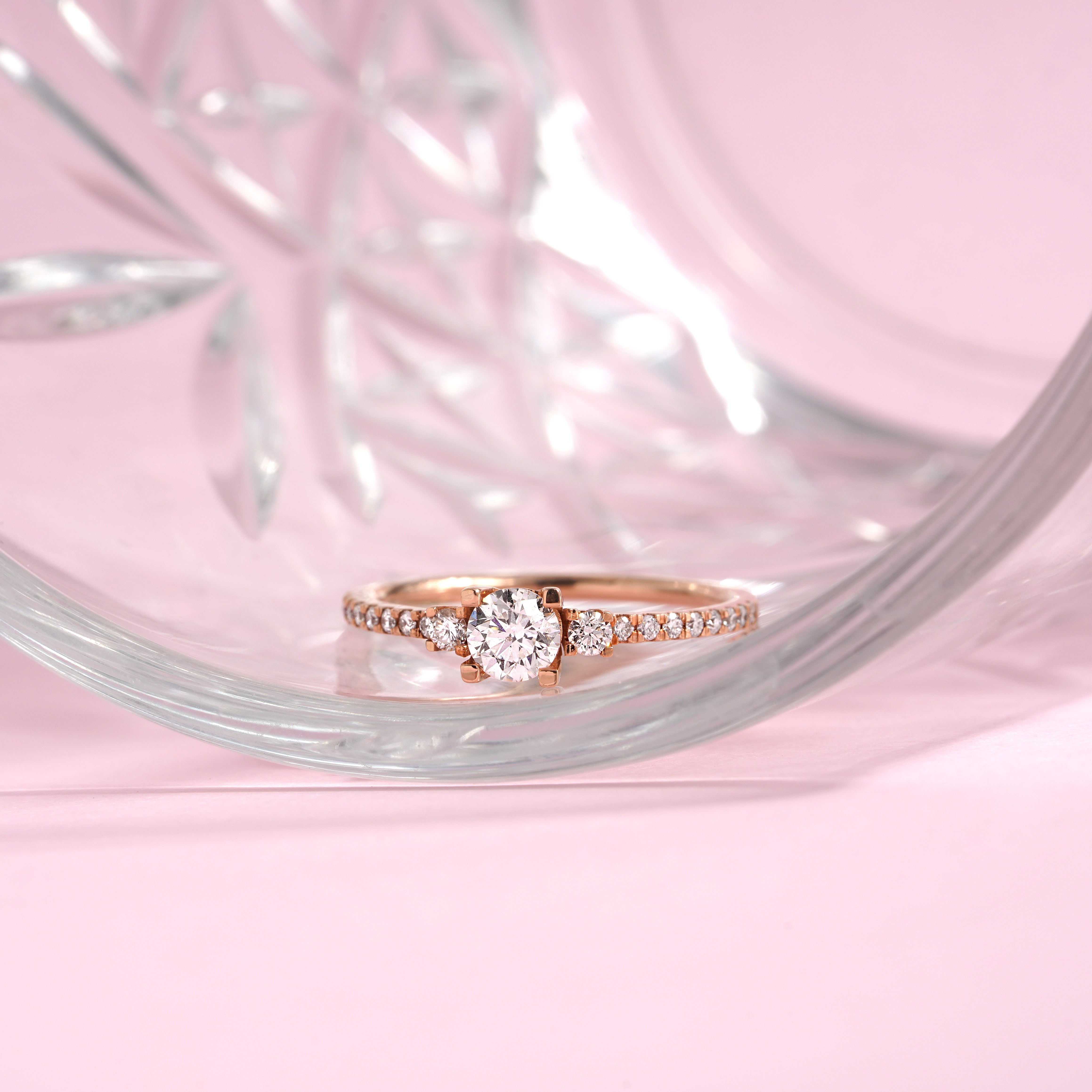 0.58 Karat Yuvarlak Kesim HRD Sertifikalı Pırlanta Tektaş Yüzük - RNF0417 | Tektaş Pırlanta | Ronaff Pırlanta | Tektaş Yüzük, Pırlanta Yüzük, Kolye, Küpe