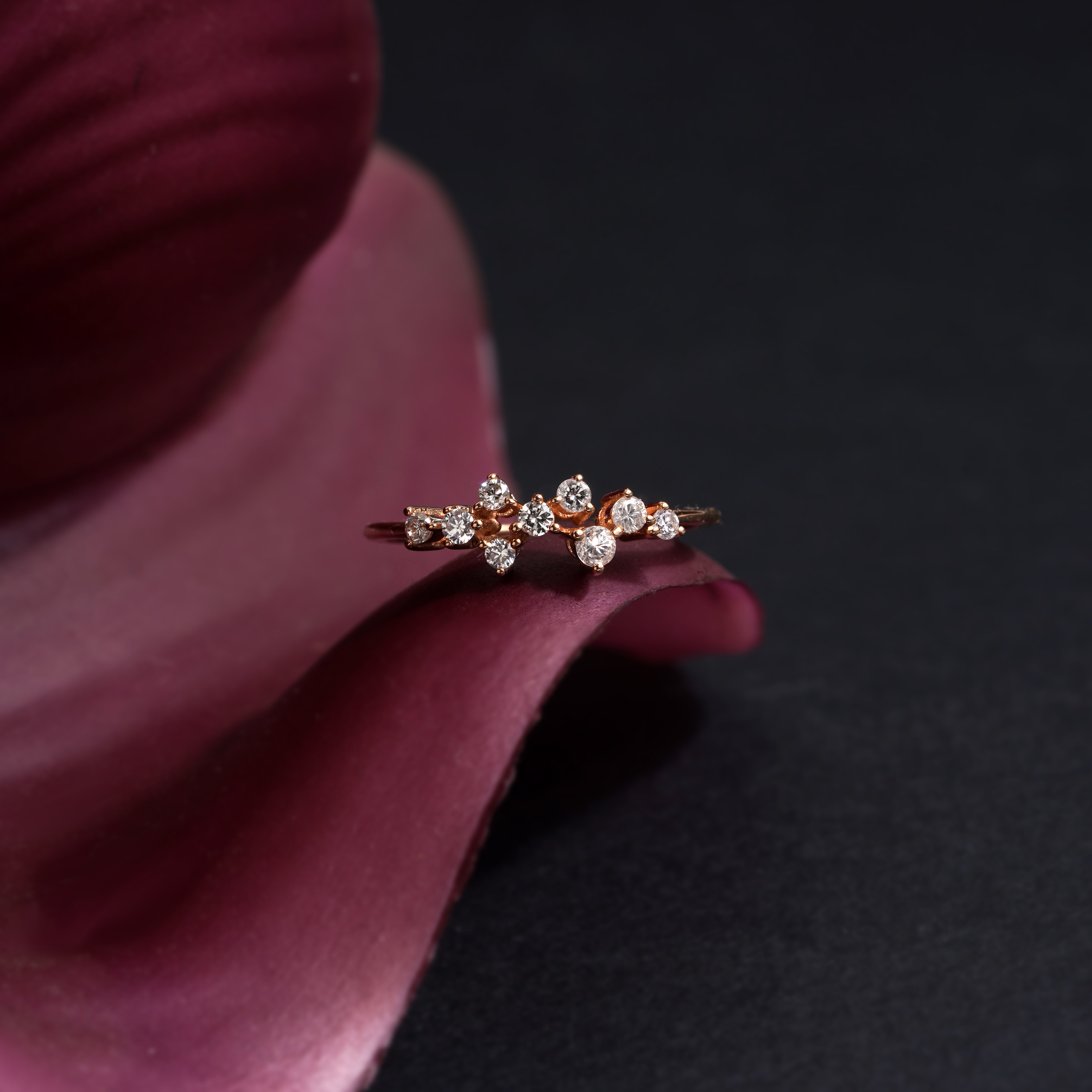 0.14 Karat Tasarım Pırlanta Yüzük - RNF0009 | Pırlanta Yüzük | Ronaff Pırlanta | Tektaş Yüzük, Pırlanta Yüzük, Kolye, Küpe