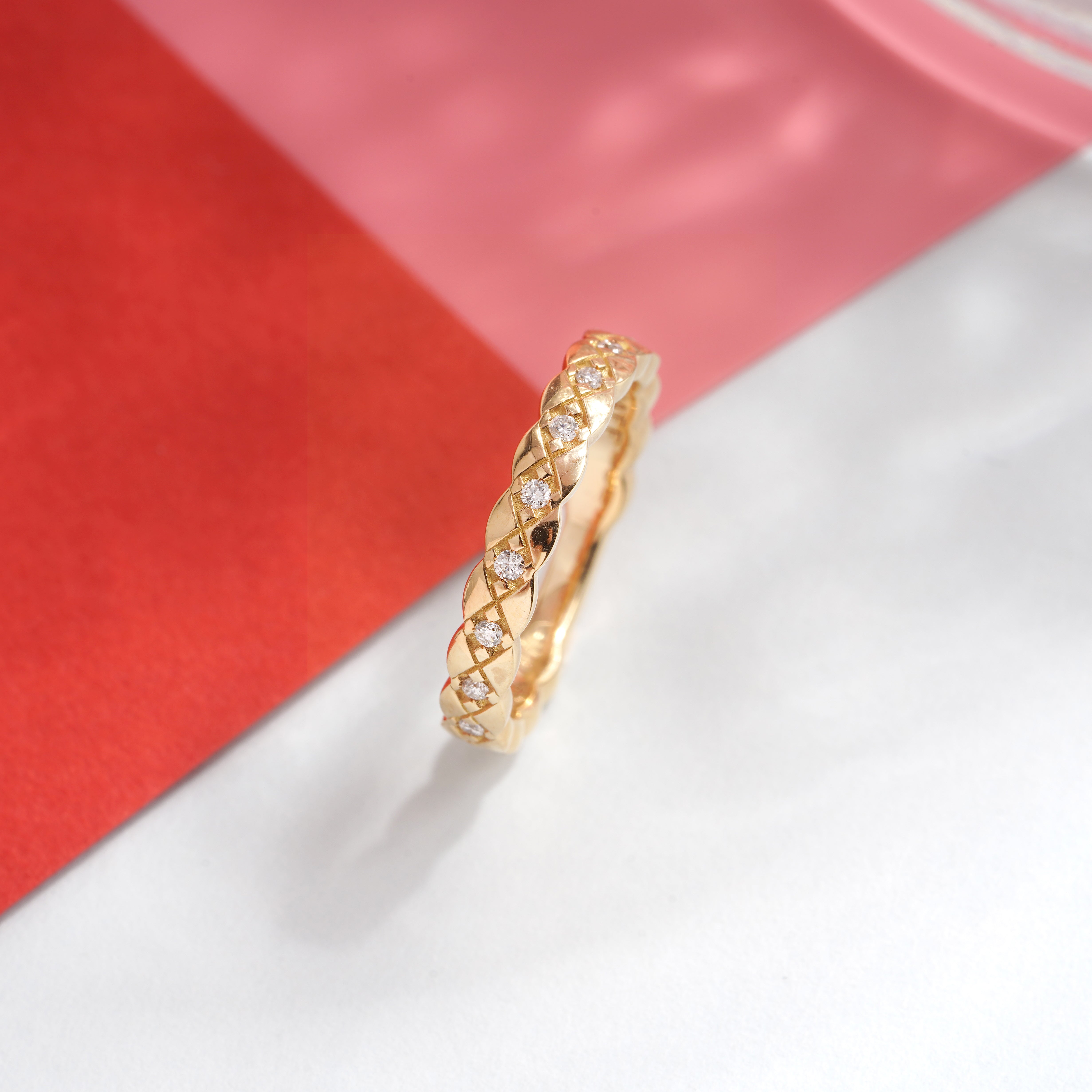 0.15 Karat Pırlanta Tasarımlı Altın Alyans-RNF1372 | Tasarım Alyans | Ronaff Pırlanta | Tektaş Yüzük, Pırlanta Yüzük, Kolye, Küpe