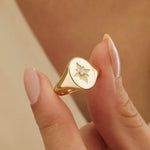 0.04 Karat Yuvarlak Kesim Pırlanta Tasarım Şövalye Yüzük - RNF0914 | Tasarım Yüzük | Ronaff Pırlanta | Tektaş Yüzük, Pırlanta Yüzük, Kolye, Küpe