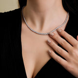 8.00 Karat Pırlanta Özel Tasarım Su Yolu Gerdanlık - RNF1012 | Gerdanlık | Ronaff Pırlanta | Tektaş Yüzük, Pırlanta Yüzük, Kolye, Küpe