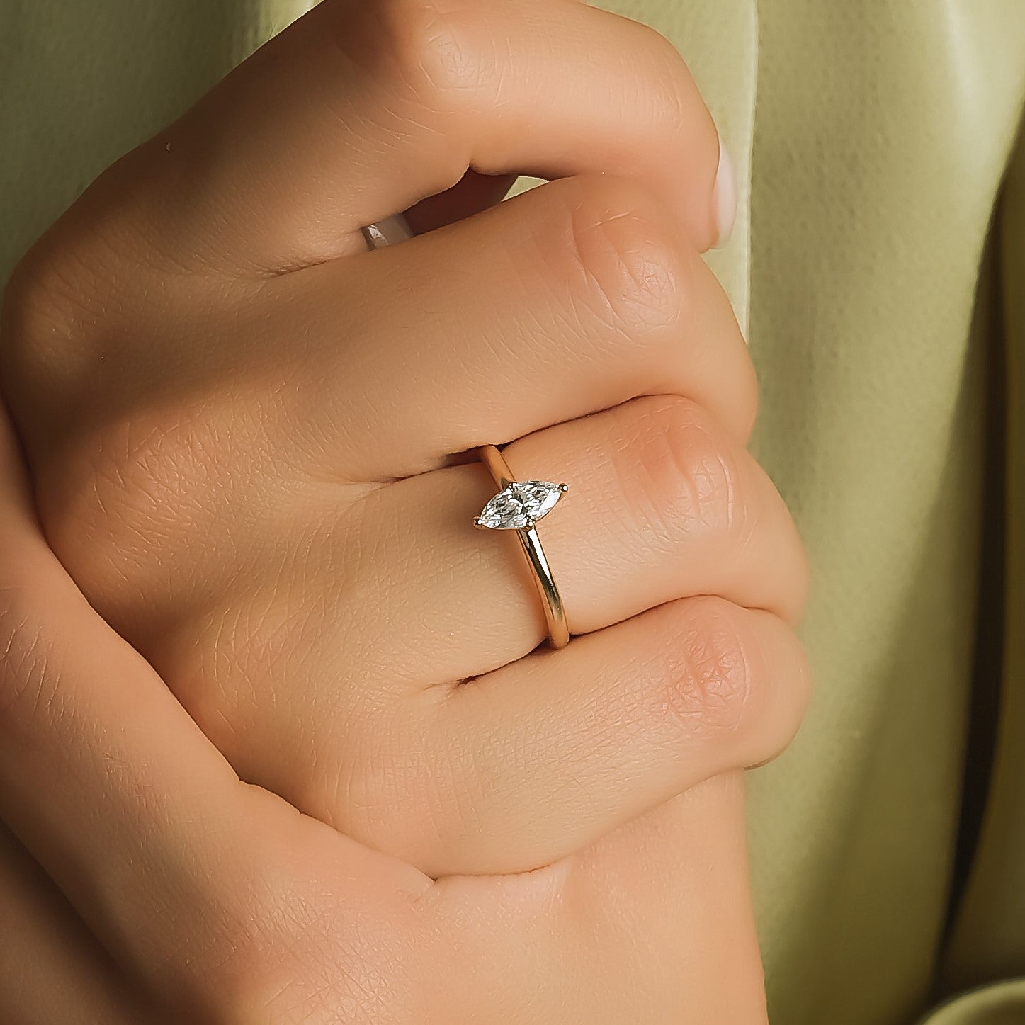 0.40 Karat Markiz Kesim GIA/HRD Sertifikalı Pırlanta Tektaş Yüzük - RNF0437 | Tektaş Pırlanta | Ronaff Pırlanta | Tektaş Yüzük, Pırlanta Yüzük, Kolye, Küpe