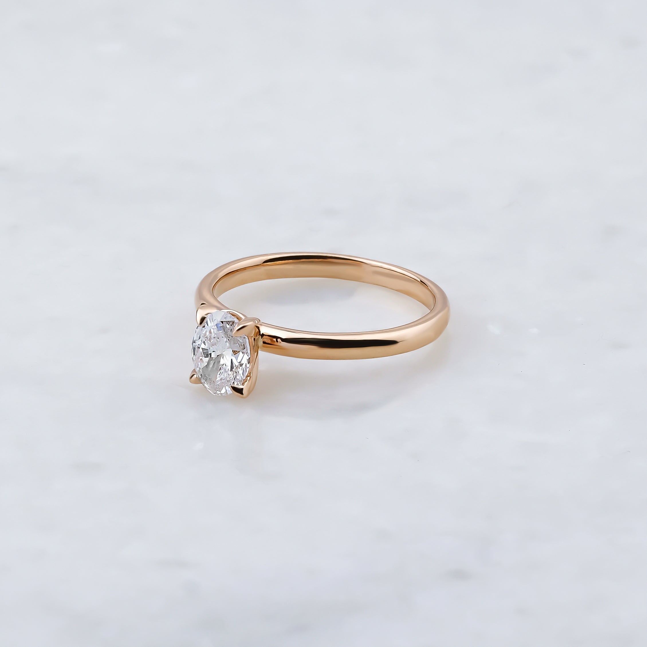 0.65 Karat Oval Kesim HRD Sertifikalı Tektaş Pırlanta Yüzük - RNF0841 | Pırlanta Yüzük | Ronaff Pırlanta | Tektaş Yüzük, Pırlanta Yüzük, Kolye, Küpe