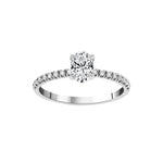 0.60 Karat Merkez Oval & 0.20 Karat Kenar Pırlantalı HRD Sertifikalı Tektaş Pırlanta Yüzük - RNF0840 | Tektaş Yüzükler | Ronaff Pırlanta | Tektaş Yüzük, Pırlanta Yüzük, Kolye, Küpe