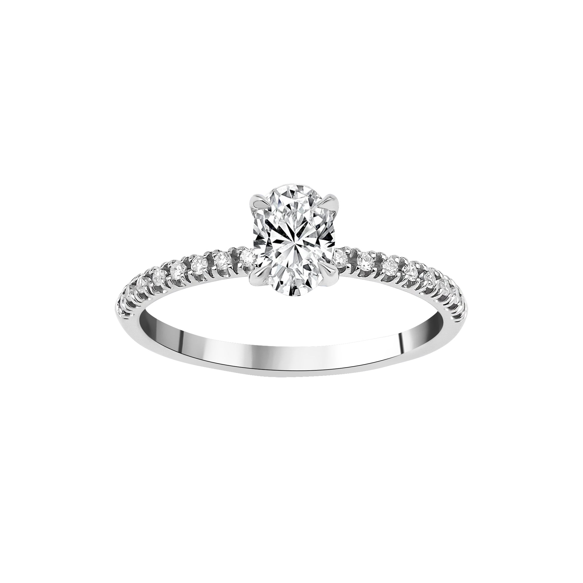 0.60 Karat Merkez Oval & 0.20 Karat Kenar Pırlantalı HRD Sertifikalı Tektaş Pırlanta Yüzük - RNF0840 | Tektaş Yüzükler | Ronaff Pırlanta | Tektaş Yüzük, Pırlanta Yüzük, Kolye, Küpe