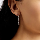 0.50 Karat Pırlanta Özel Tasarım Su Yolu Küpe - RNF1017 | Pırlanta Küpe | Ronaff Pırlanta | Tektaş Yüzük, Pırlanta Yüzük, Kolye, Küpe