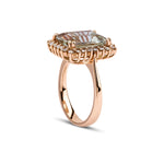 3.22 Karat Yeşil Ametist & 0.30 Karat Kenar Tasarım Pırlantalı Yüzük - RNF0817 | Renkli Taşlı Yüzükler | Ronaff Pırlanta | Tektaş Yüzük, Pırlanta Yüzük, Kolye, Küpe