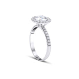 1.51 Karat Merkez Yuvarlak & 0.50 Karat Kenar GIA Sertifikalı Halo Model Tasarım Tektaş Pırlanta Yüzük - RNF0818 | Pırlanta Yüzük | Ronaff Pırlanta | Tektaş Yüzük, Pırlanta Yüzük, Kolye, Küpe