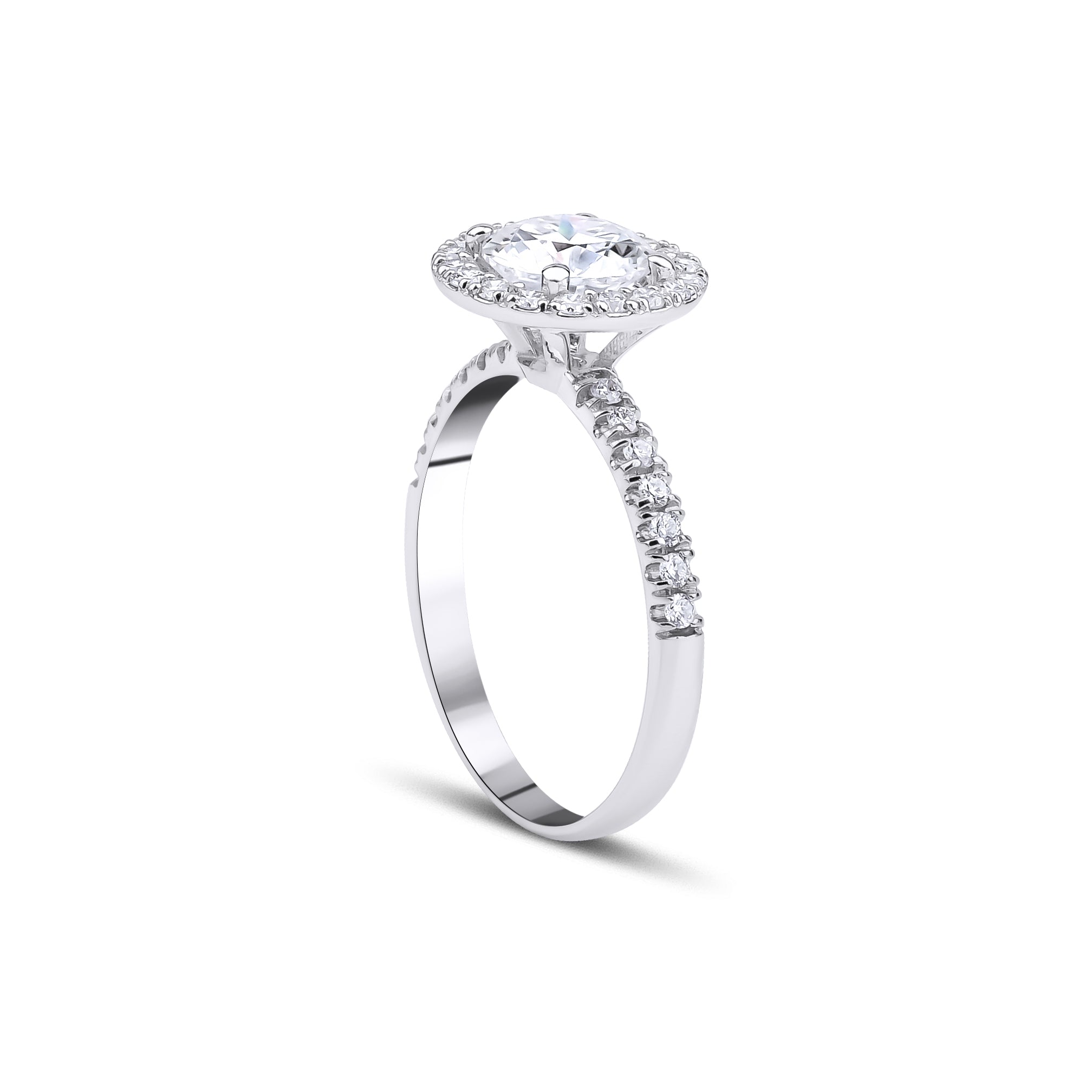 1.51 Karat Merkez Yuvarlak & 0.50 Karat Kenar GIA Sertifikalı Halo Model Tasarım Tektaş Pırlanta Yüzük - RNF0818 | Pırlanta Yüzük | Ronaff Pırlanta | Tektaş Yüzük, Pırlanta Yüzük, Kolye, Küpe