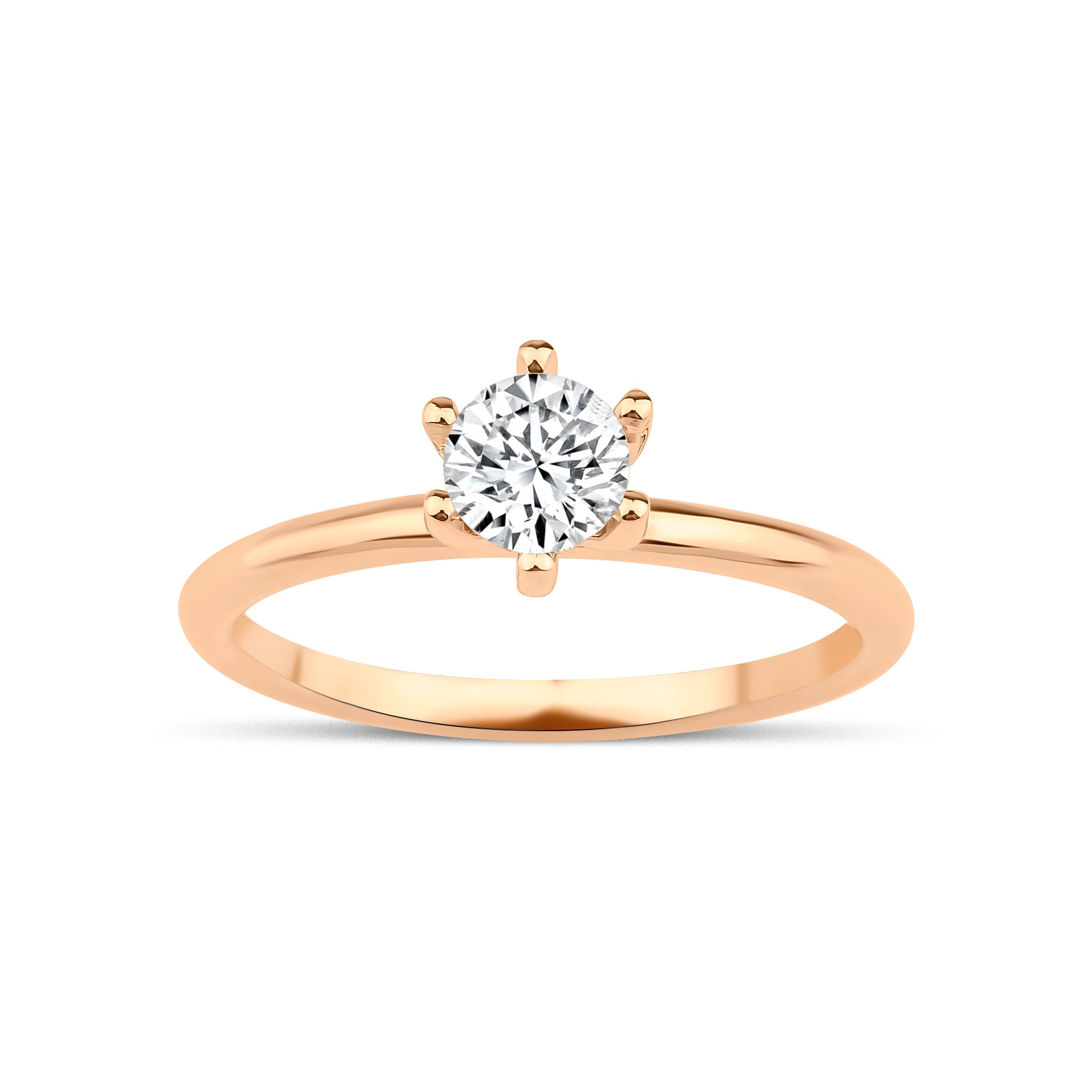 0.50 Karat Yuvarlak Kesim GIA/HRD Sertifikalı Tektaş Pırlanta Yüzük - RNF0695 | Tektaş Pırlanta | Ronaff Pırlanta | Tektaş Yüzük, Pırlanta Yüzük, Kolye, Küpe