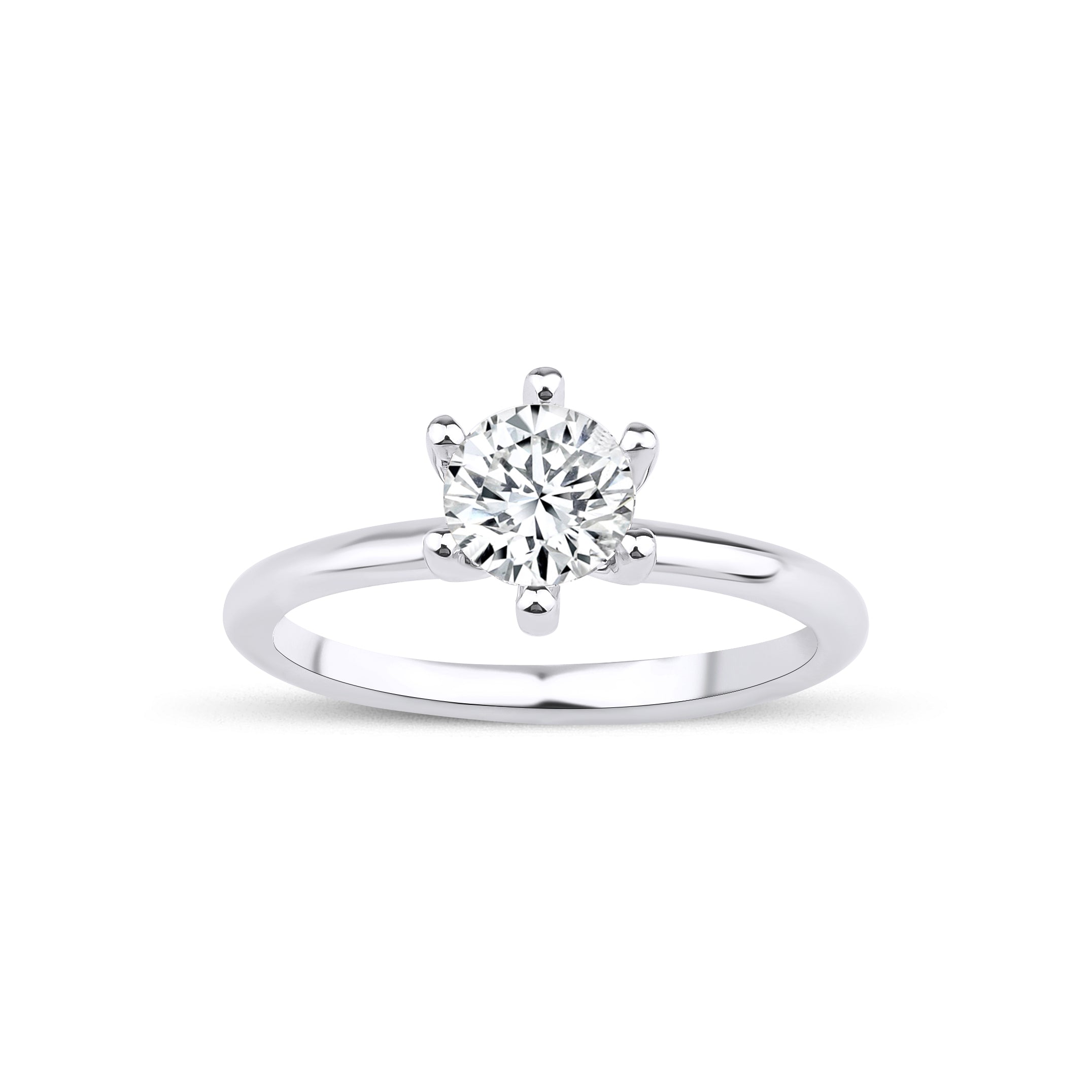 0.50 Karat Yuvarlak Kesim GIA/HRD Sertifikalı Tektaş Pırlanta Yüzük - RNF0695 | Tektaş Pırlanta | Ronaff Pırlanta | Tektaş Yüzük, Pırlanta Yüzük, Kolye, Küpe