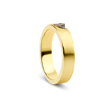 Özel Tasarım Pırlantalı & Altın Yin Yang Çift Alyans - RNF0915 | Pırlanta Yüzük | Ronaff Pırlanta | Tektaş Yüzük, Pırlanta Yüzük, Kolye, Küpe