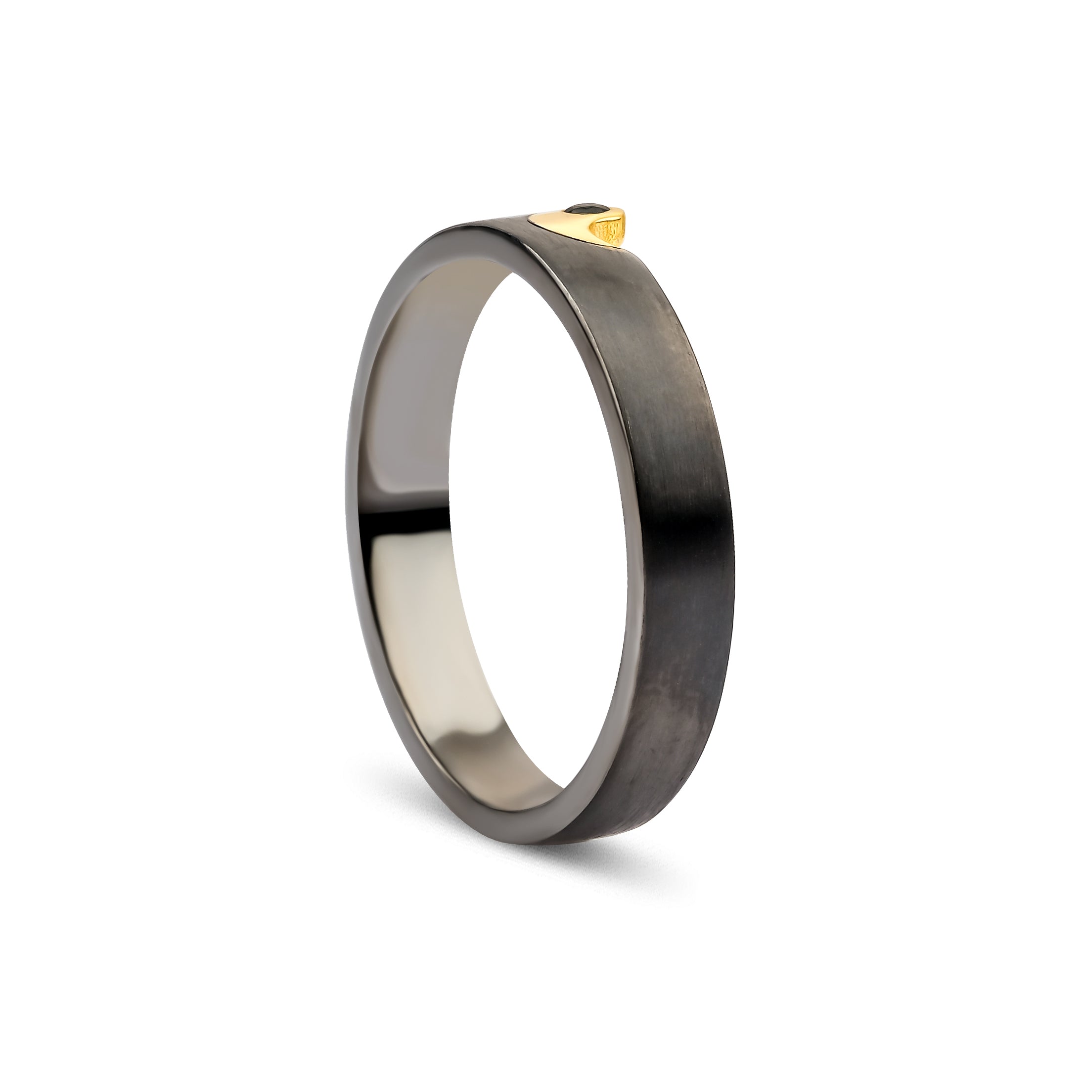 Özel Tasarım Pırlantalı & Altın Yin Yang Çift Alyans - RNF0915 | Pırlanta Yüzük | Ronaff Pırlanta | Tektaş Yüzük, Pırlanta Yüzük, Kolye, Küpe