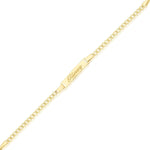 14 Ayar Sarı Altın İsimli Çocuk Künye - RNF0954 | Pırlanta Bileklik | Ronaff Pırlanta | Tektaş Yüzük, Pırlanta Yüzük, Kolye, Küpe