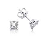 0.28 Karat Yuvarlak Kesim Tektaş Küpe - RNF0951 | Pırlanta Küpe | Ronaff Pırlanta | Tektaş Yüzük, Pırlanta Yüzük, Kolye, Küpe