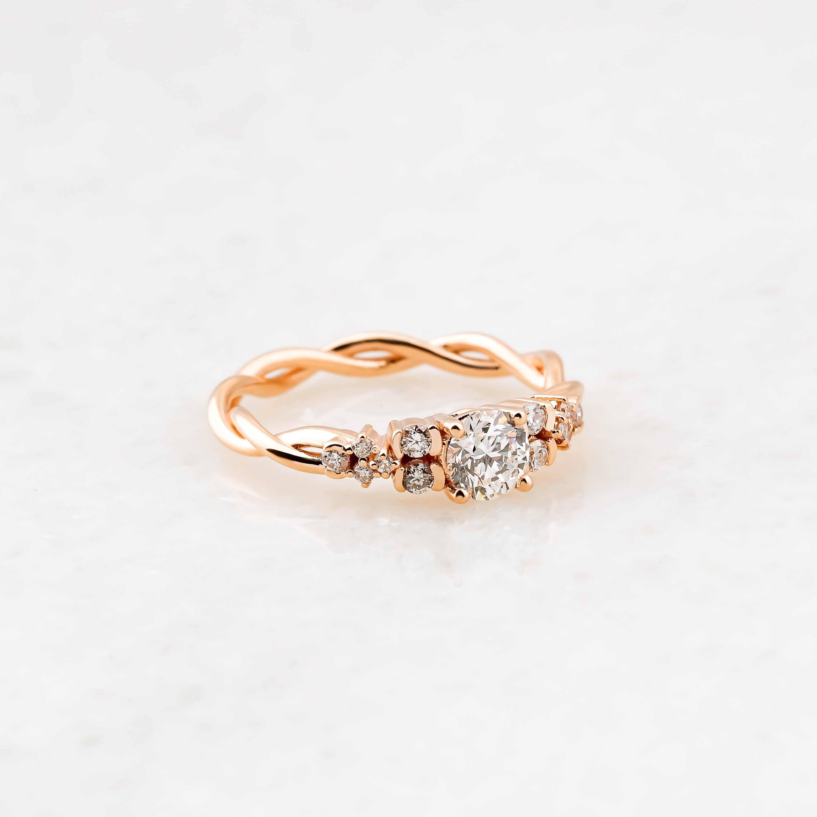 0.50 Karat Yuvarlak Kesim Burgu Tektaş Yüzük RNF1442 | | Ronaff Pırlanta | Tektaş Yüzük, Pırlanta Yüzük, Kolye, Küpe