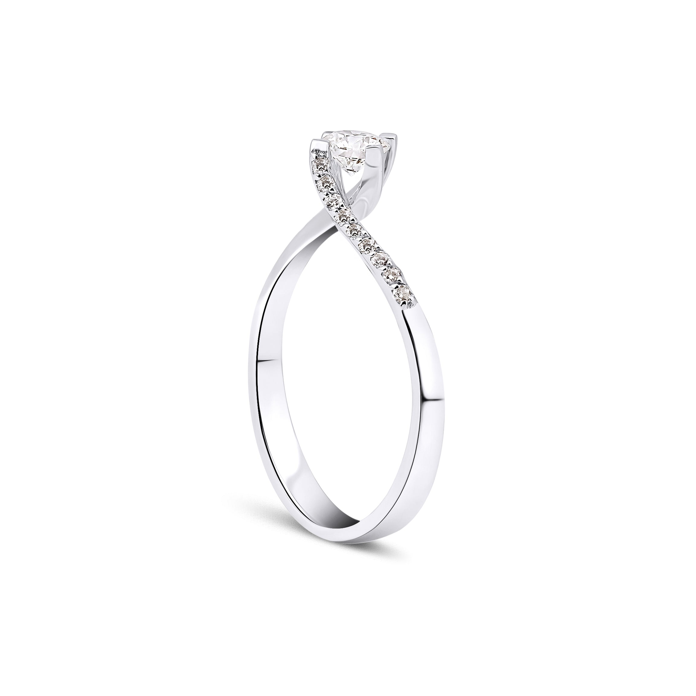 0.38 Karat Merkez & 0.14 Karat Kenar Pırlanta HRD Sertifikalı Klasik Tektaş Yüzük - RNF0939 | Tektaş Yüzükler | Ronaff Pırlanta | Tektaş Yüzük, Pırlanta Yüzük, Kolye, Küpe