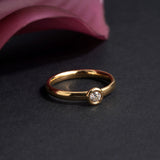 0.25 Karat Yuvarlak Kesim Tektaş Yüzük | Tektaş Yüzükler | Ronaff Pırlanta | Tektaş Yüzük, Pırlanta Yüzük, Kolye, Küpe