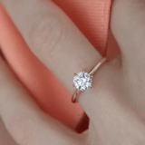 0.50 Karat Yuvarlak Kesim HRD Sertifikalı Tektaş Pırlanta Yüzük - RNF0462 | Pırlanta Yüzük | Ronaff Pırlanta | Tektaş Yüzük, Pırlanta Yüzük, Kolye, Küpe