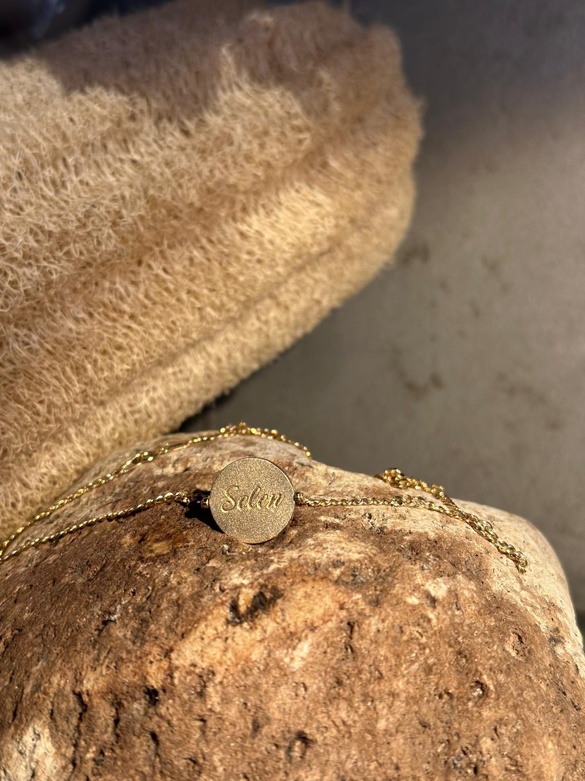 14 Ayar Altın İsimli Özel Tasarım Kolye - RNF0913 | Pırlanta Kolye | Ronaff Pırlanta | Tektaş Yüzük, Pırlanta Yüzük, Kolye, Küpe