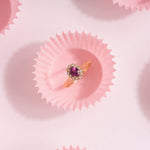 0.90 Karat Yakut Pırlantalı Yüzük | Renkli Pırlantalı Yüzükler | Ronaff Pırlanta | Tektaş Yüzük, Pırlanta Yüzük, Kolye, Küpe