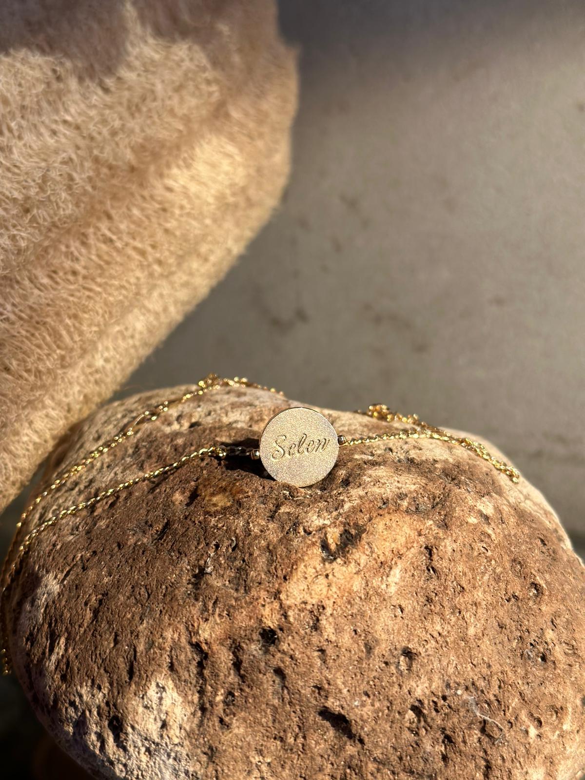 14 Ayar Altın İsimli Özel Tasarım Kolye - RNF0913 | Pırlanta Kolye | Ronaff Pırlanta | Tektaş Yüzük, Pırlanta Yüzük, Kolye, Küpe