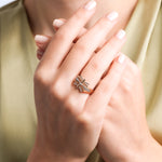 0.21 Karat Pırlantalı Vintage Yüzük- RNF1425 | Pırlanta Yüzük | Ronaff Pırlanta | Tektaş Yüzük, Pırlanta Yüzük, Kolye, Küpe