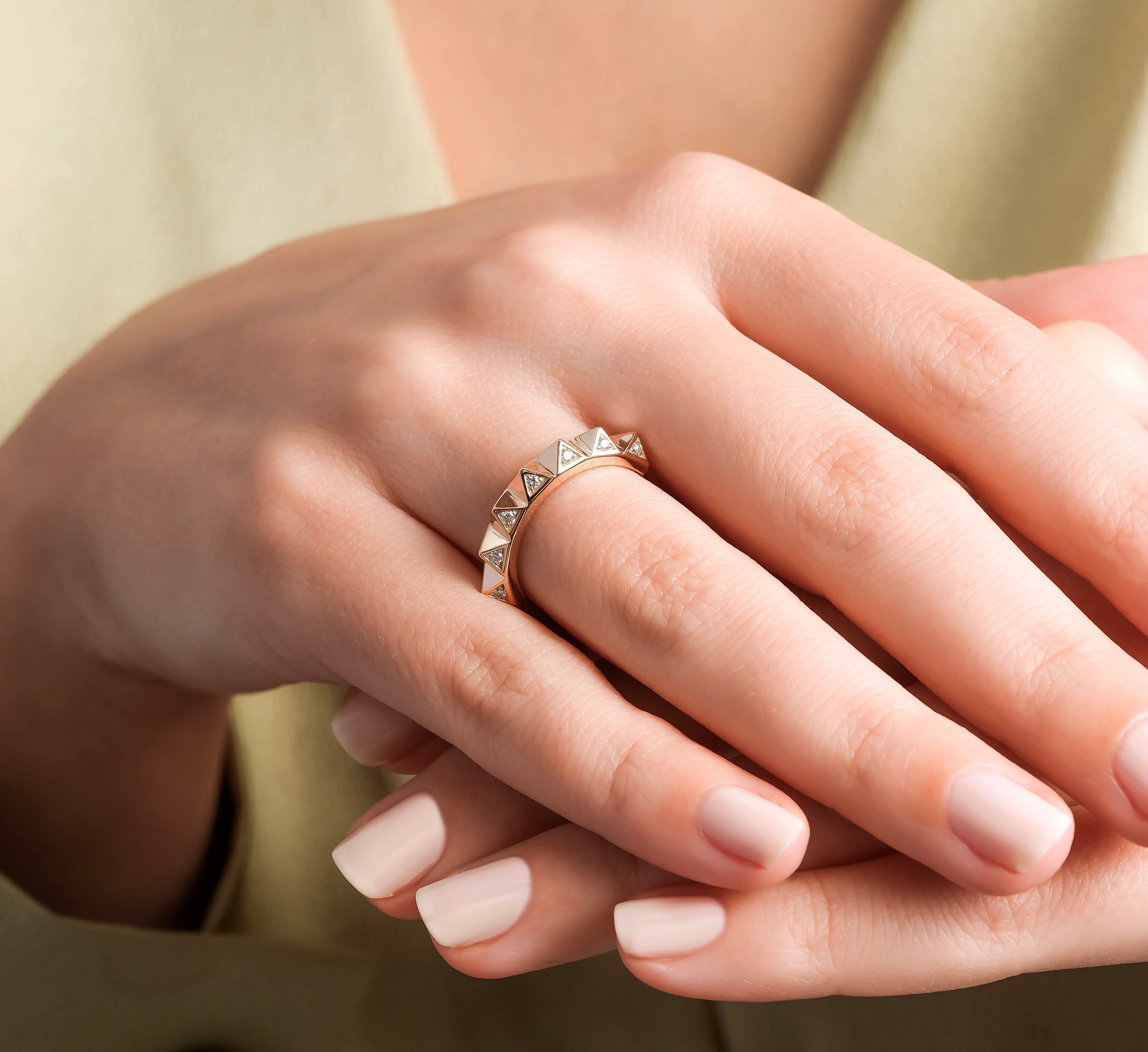 0.10 Karat Pırlantalı Vintage Yüzük-RNF1434 | Pırlanta Yüzük | Ronaff Pırlanta | Tektaş Yüzük, Pırlanta Yüzük, Kolye, Küpe