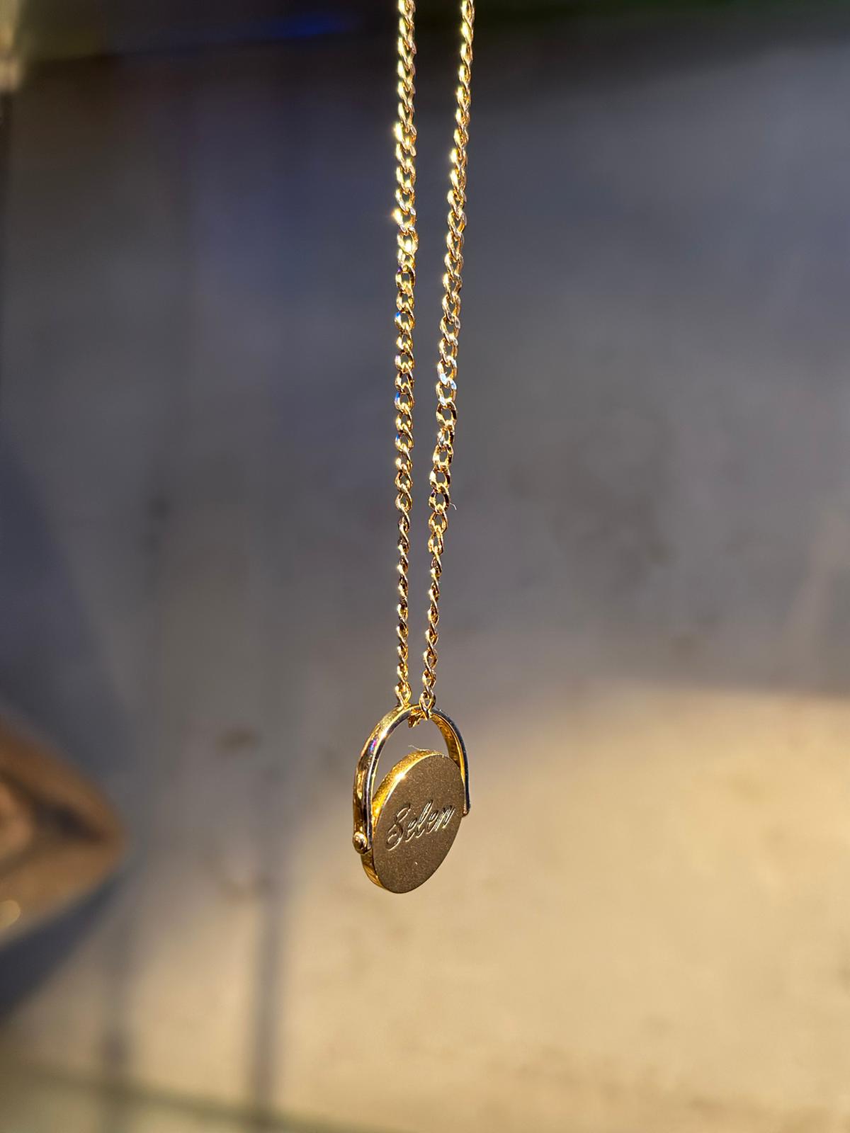 14 Ayar Altın İsimli Özel Tasarım Kolye - RNF0913 | Pırlanta Kolye | Ronaff Pırlanta | Tektaş Yüzük, Pırlanta Yüzük, Kolye, Küpe